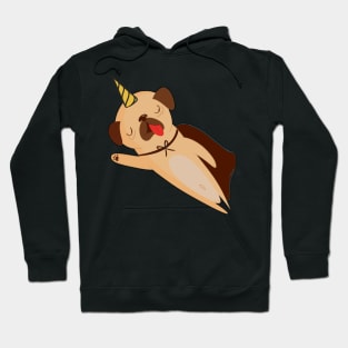 pug unicorn Hoodie